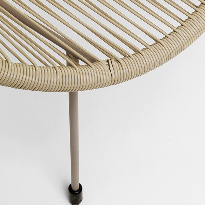 Banquette de jardin beige - Acapulco Mono - Kare Design