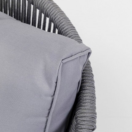 Outdoor Armchair Elba grey Kare Design