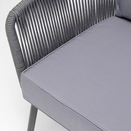 Outdoor Armchair Elba grey Kare Design
