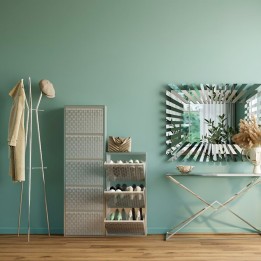 Shoe Container Caruso grey 3 drawers Kare Design