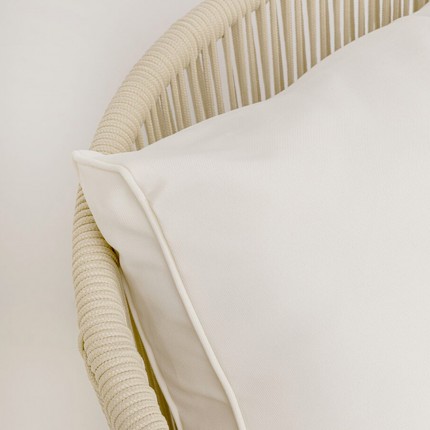 Tuinmeubilair Elba 4-Zits creme Kare Design