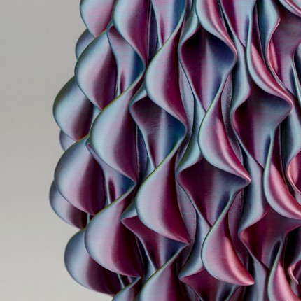 Tafellamp Swirl Sunrise goud Kare Design
