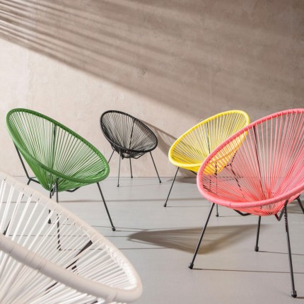 Tuinfauteuil Acapulco groen Kare Design