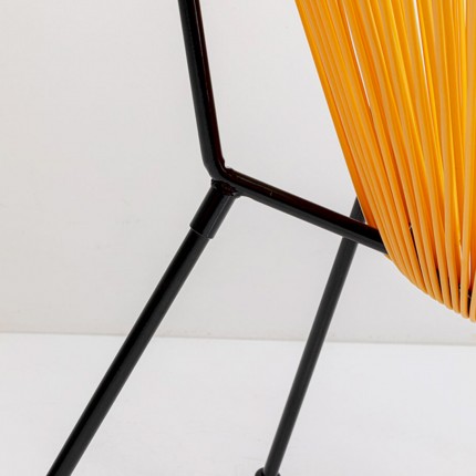 Tuinfauteuil Acapulco geel Kare Design