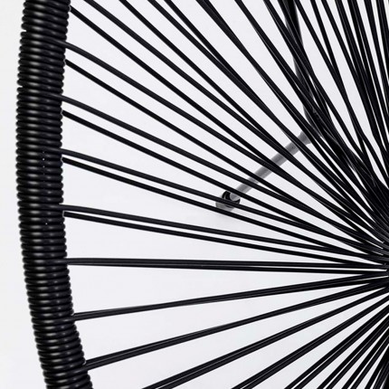 Tuinfauteuil Acapulco Mono zwart Kare Design
