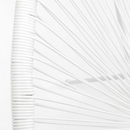 Fauteuil de jardin Acapulco Mono blanc Kare Design