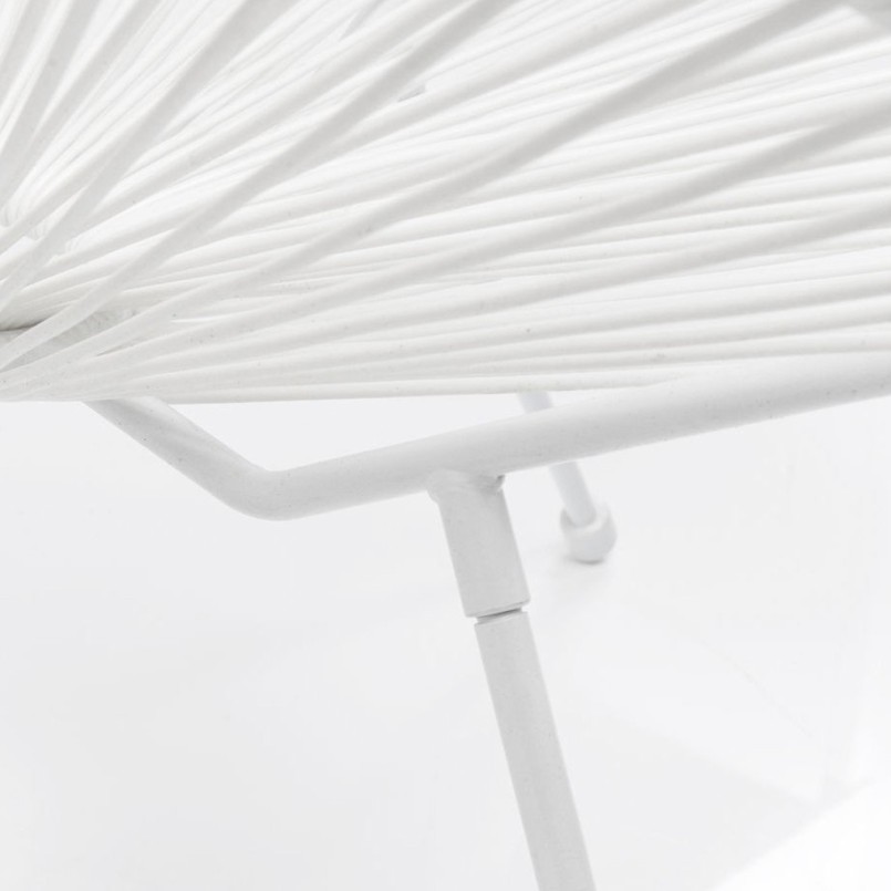Fauteuil de jardin blanc - Acapulco - Kare Design