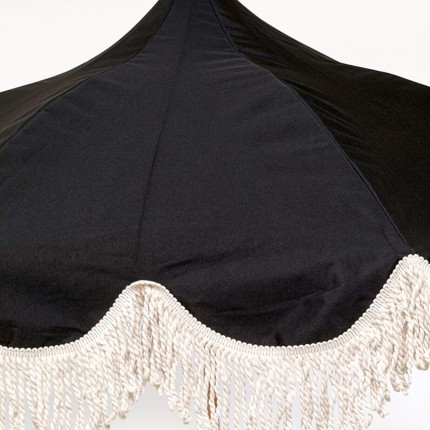 Parasol Temple zwart 200cm Kare Design