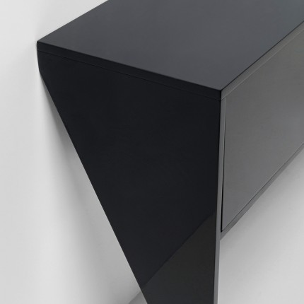 Console High Heel 200x38cm zwart Kare Design