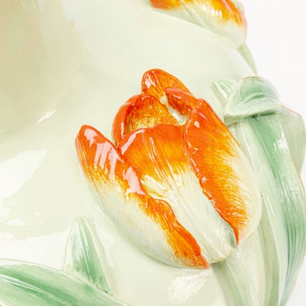 Vase poppies 29cm Kare Design