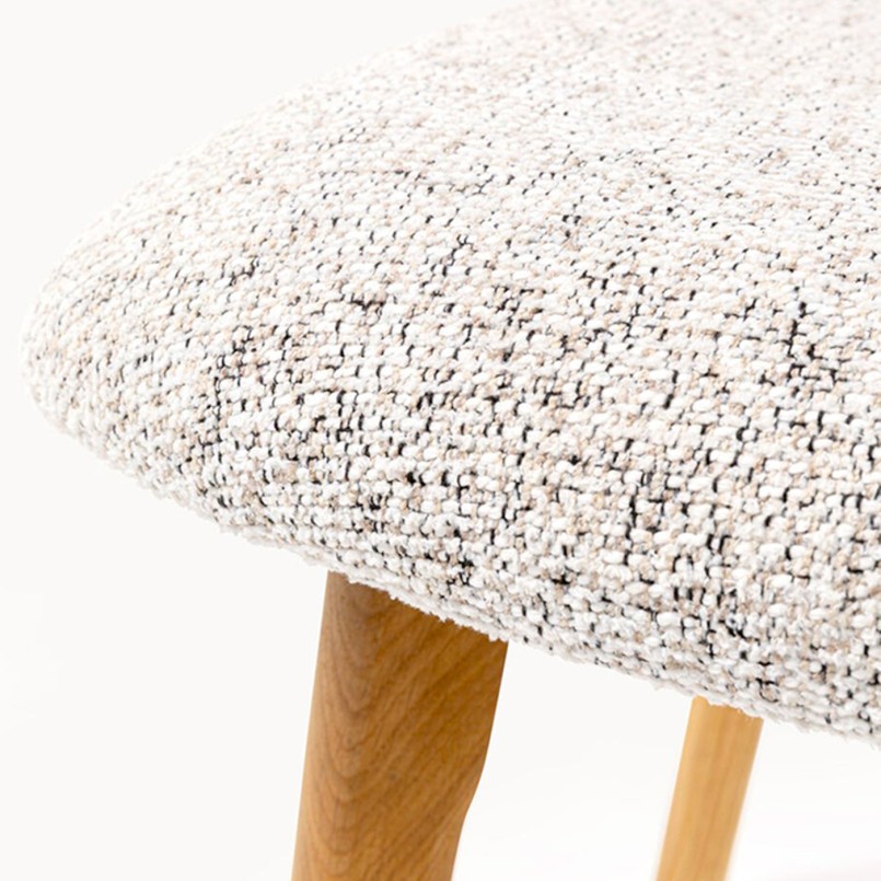Chaise grise en chêne - Ida - Kare Design