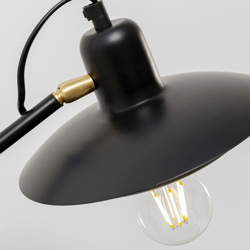 Lampadaire industriel noir - Speaker - Kare Design