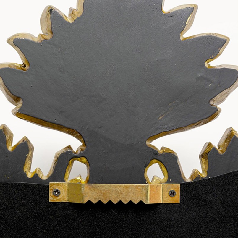 Wall Mirror gold heart 54x49cm Kare Design