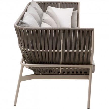 Tuinsofa Formenta 3-Zits grijs Kare Design