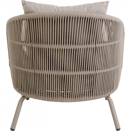 Salon de jardin Sicily beige Kare Design