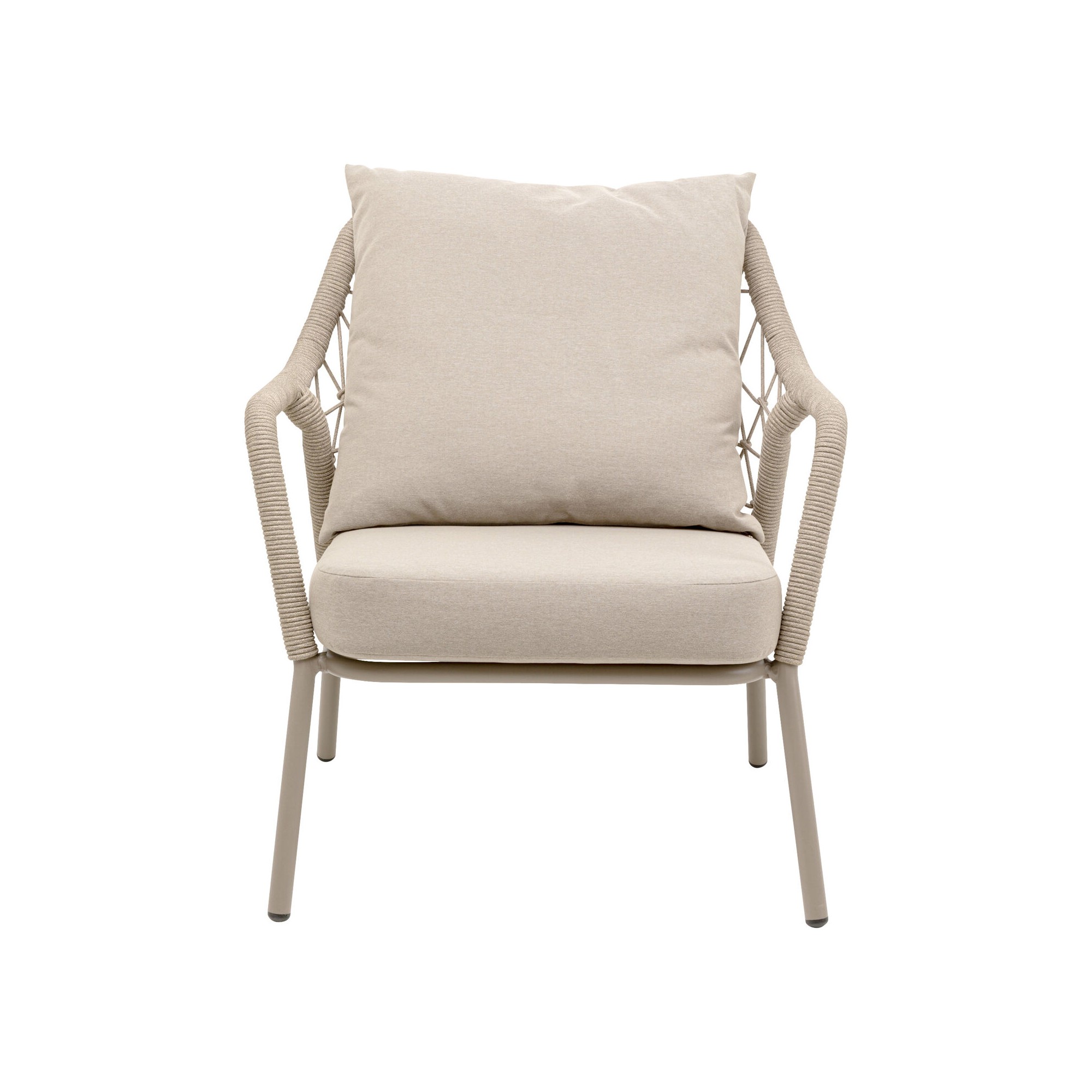 Fauteuil Milos taupe