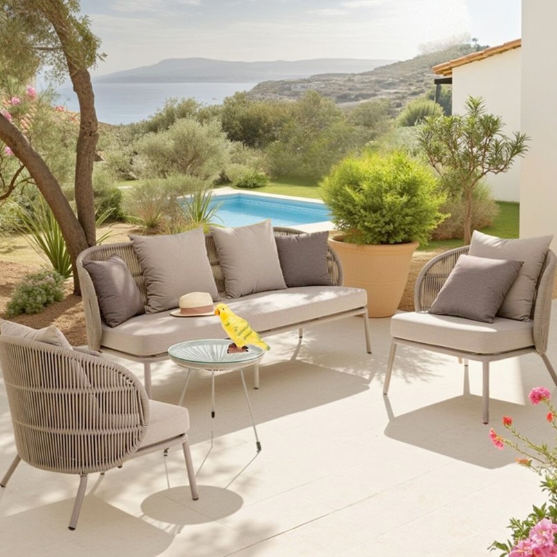 Tuinmeubilair Sicily beige Kare Design