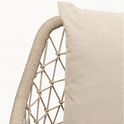 Canapé de jardin Milos 2 places beige Kare Design