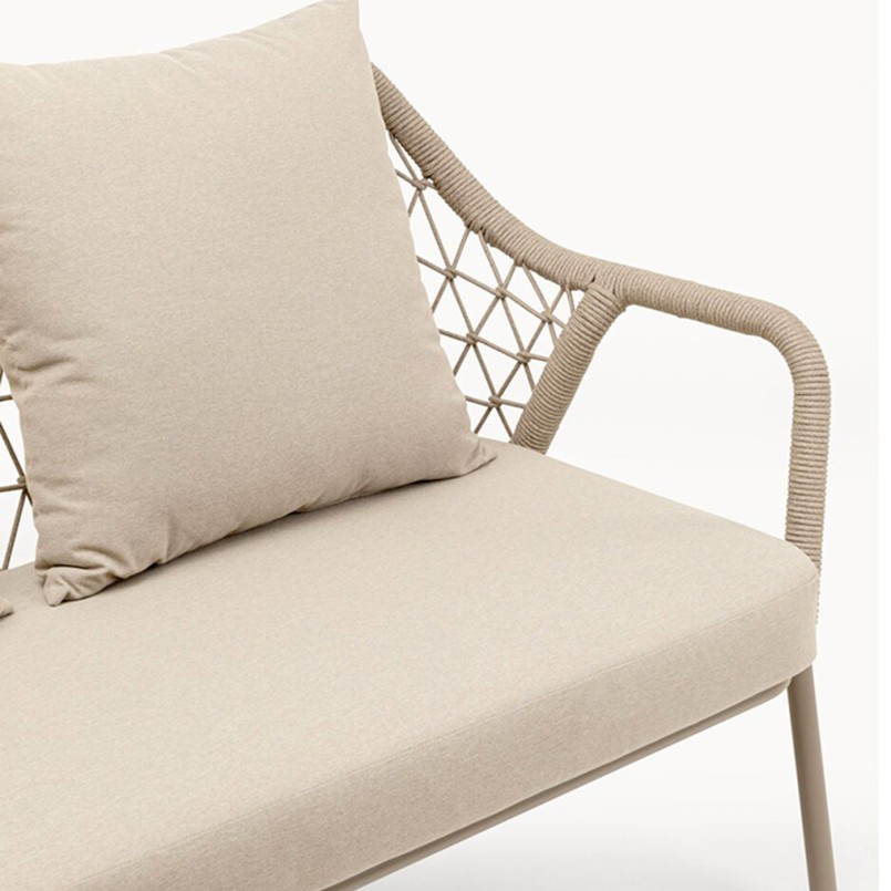Canapé de jardin beige - Milos - Kare Design