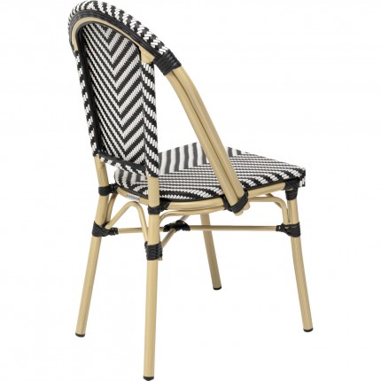 Tuinstoel Montmartre zwart Kare Design