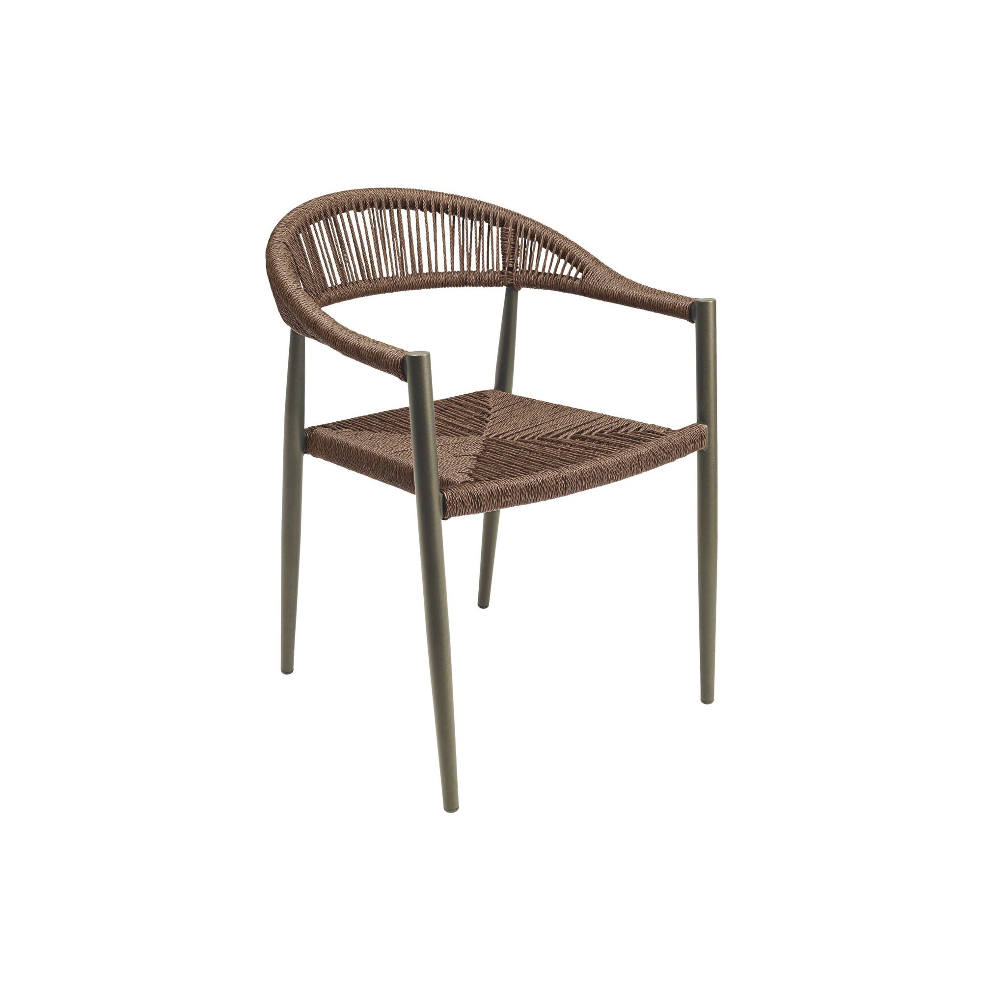 Chaise a. acc. Palma coffee