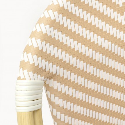 Chaise de jardin Montmartre beige Kare Design