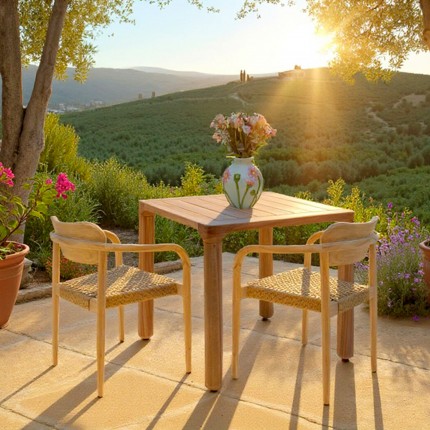 Outdoor Table Bella 80x80cm Kare Design
