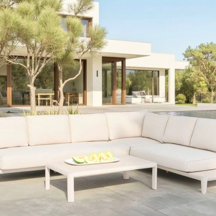 Tuinmeubilair Mykonos creme Kare Design