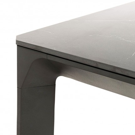 Tuintafel Bari 180x90cm zwart Kare Design