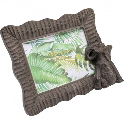Cadre photo éléphant 17x24cm Kare Design