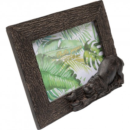Cadre photo hippopotame 16x21cm Kare Design