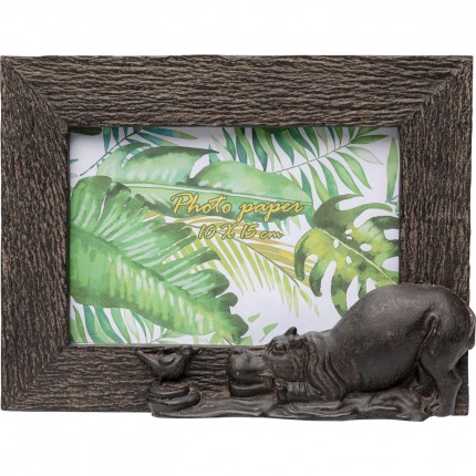 Picture Frame hippopotamus 16x21cm Kare Design