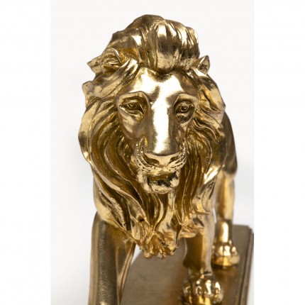 Deco lion gold 31cm Kare Design