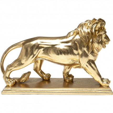 Déco lion doré 31cm Kare Design