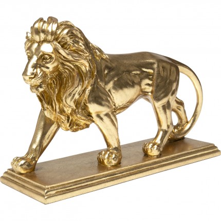 Déco lion doré 31cm Kare Design