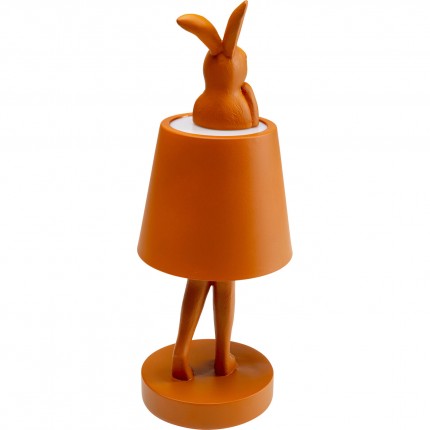 Table Lamp Animal rabbit LED 29cm orange Kare Design
