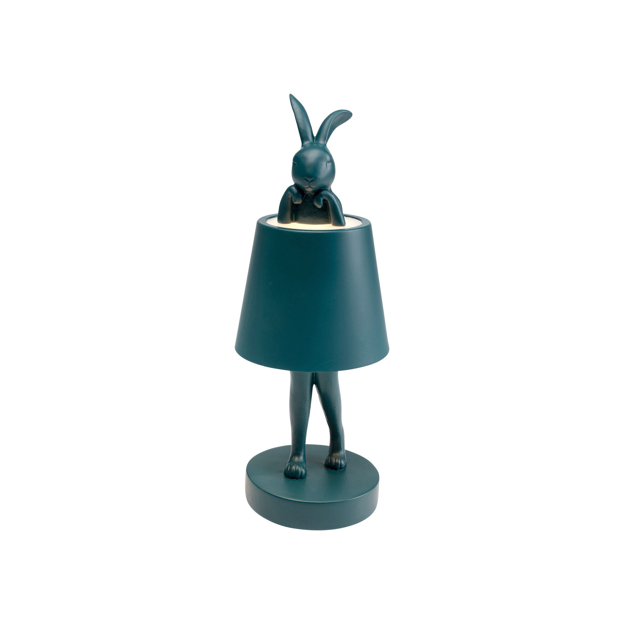 Lampe à poser Animal Rabbit LED pétrole 29cm
