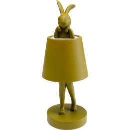 Lampe à poser Animal Rabbit LED vert 29cm