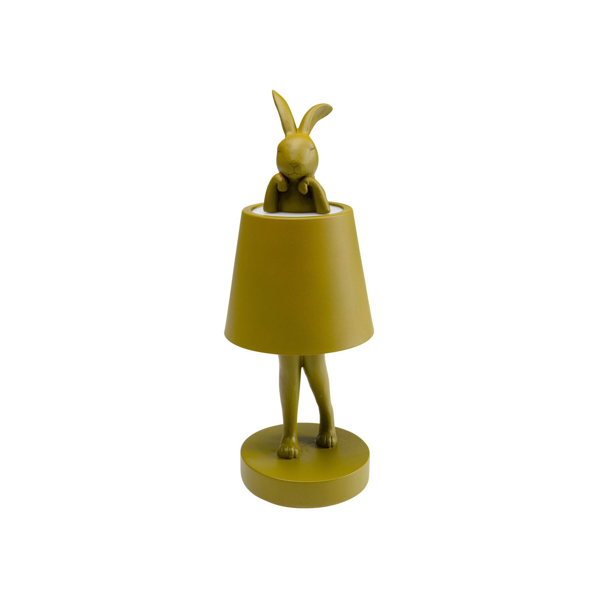Lampe à poser Animal Rabbit LED vert 29cm
