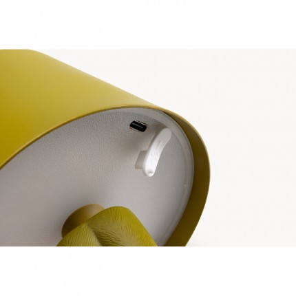 Lampe Animal lapin LED 29cm verte Kare Design