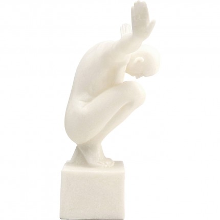 Déco Athlet 50cm blanc Kare Design