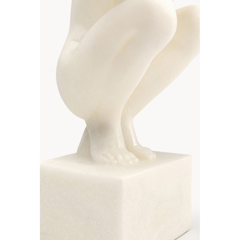 Objet décoratif Athlet blanc 50cm