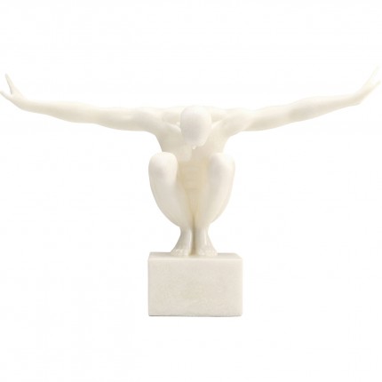 Déco Athlet 50cm blanc Kare Design