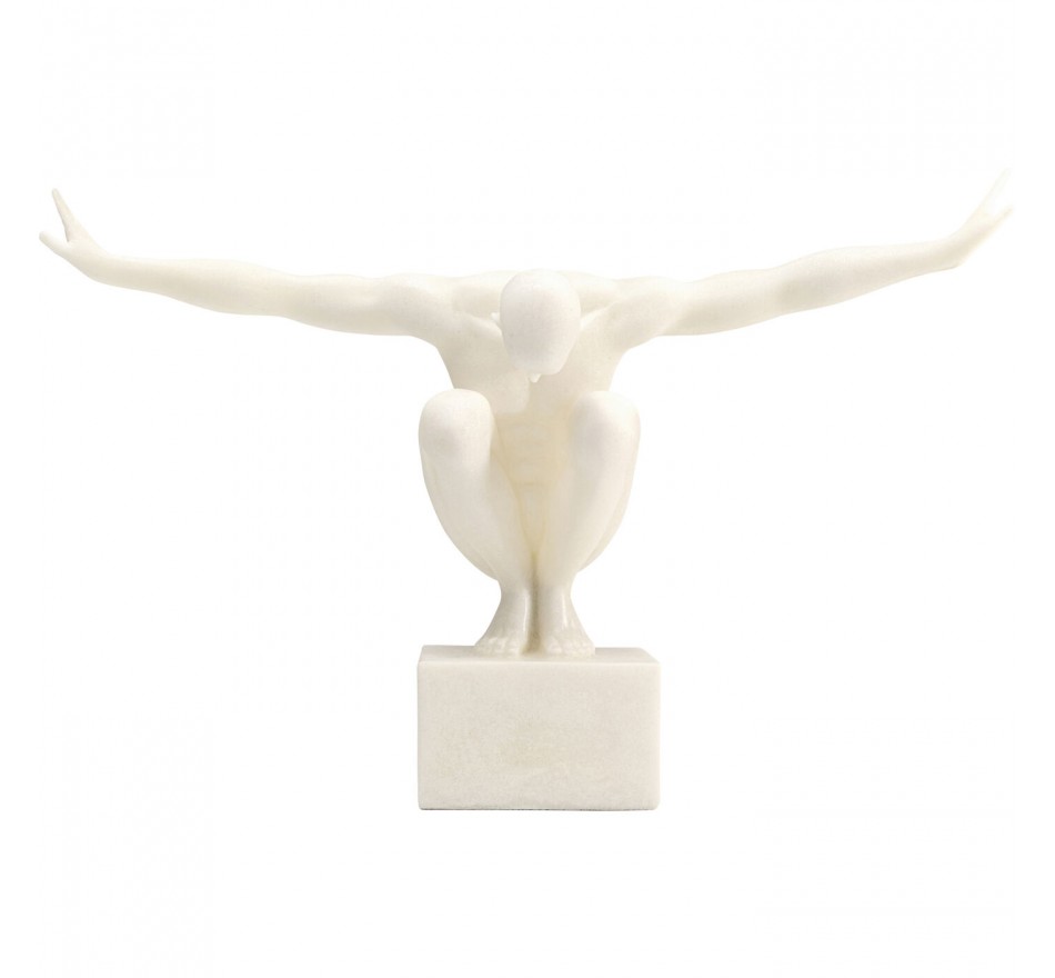 Woonaccessoires Athlet 50cm wit Kare Design