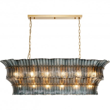 Pendant Lamp Venezia blue 130cm Kare Design