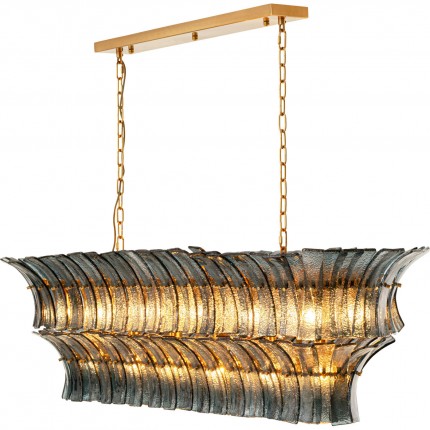 Pendant Lamp Venezia blue 130cm Kare Design