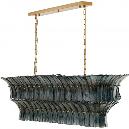 Hanglamp Venezia blauw 130cm Kare Design