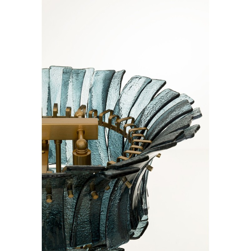 Suspension Venezia bleu 130cm