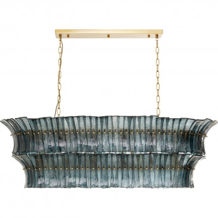Suspension Venezia bleue 130cm Kare Design
