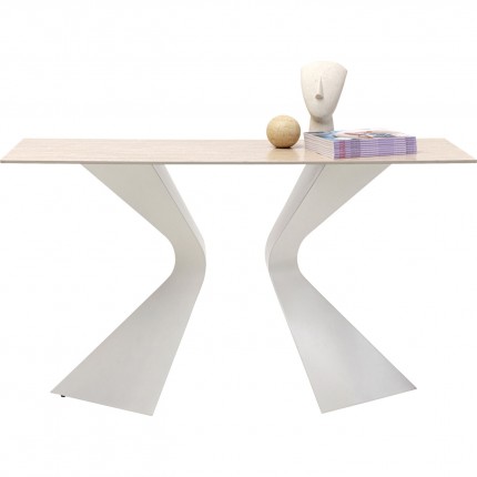 Console Gloria Travertino 140x45cm Kare Design
